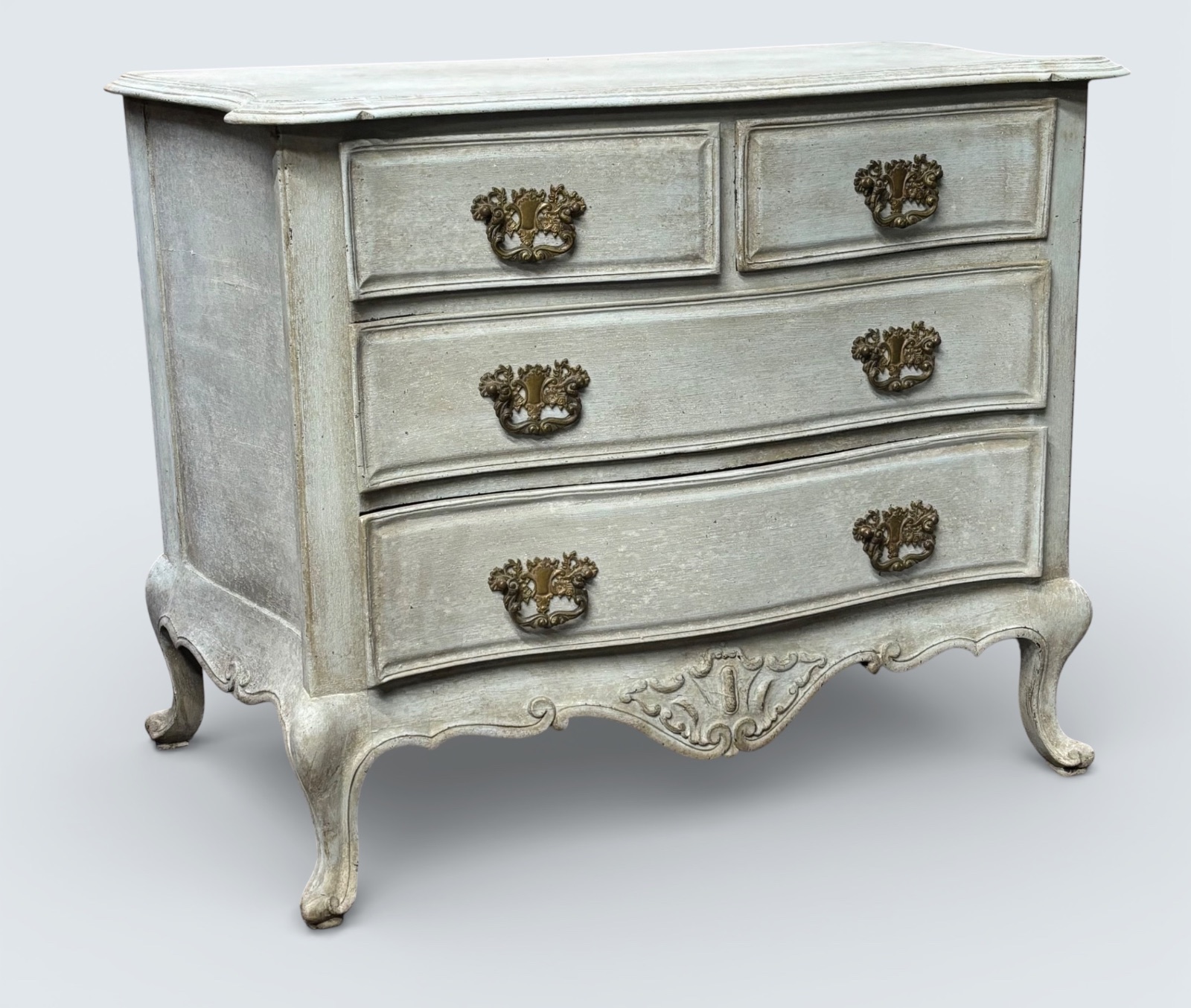 French painted Commode