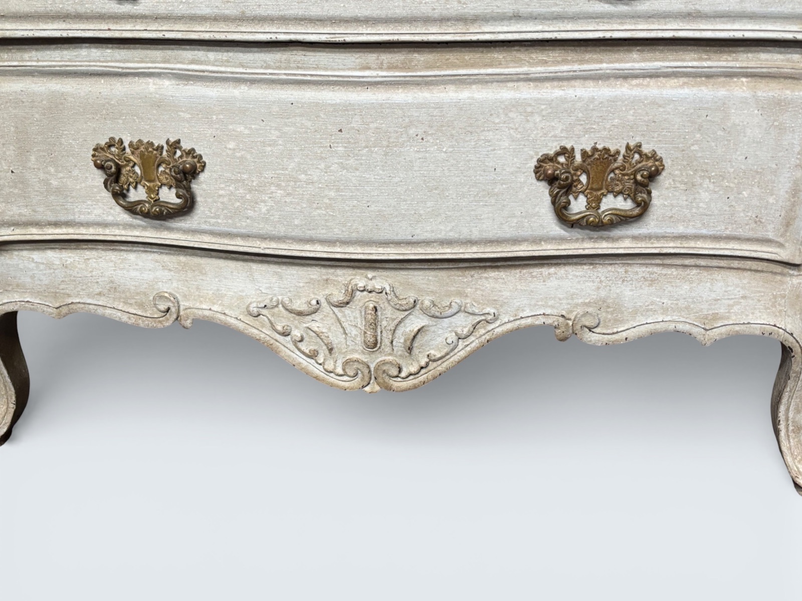 French painted Commode