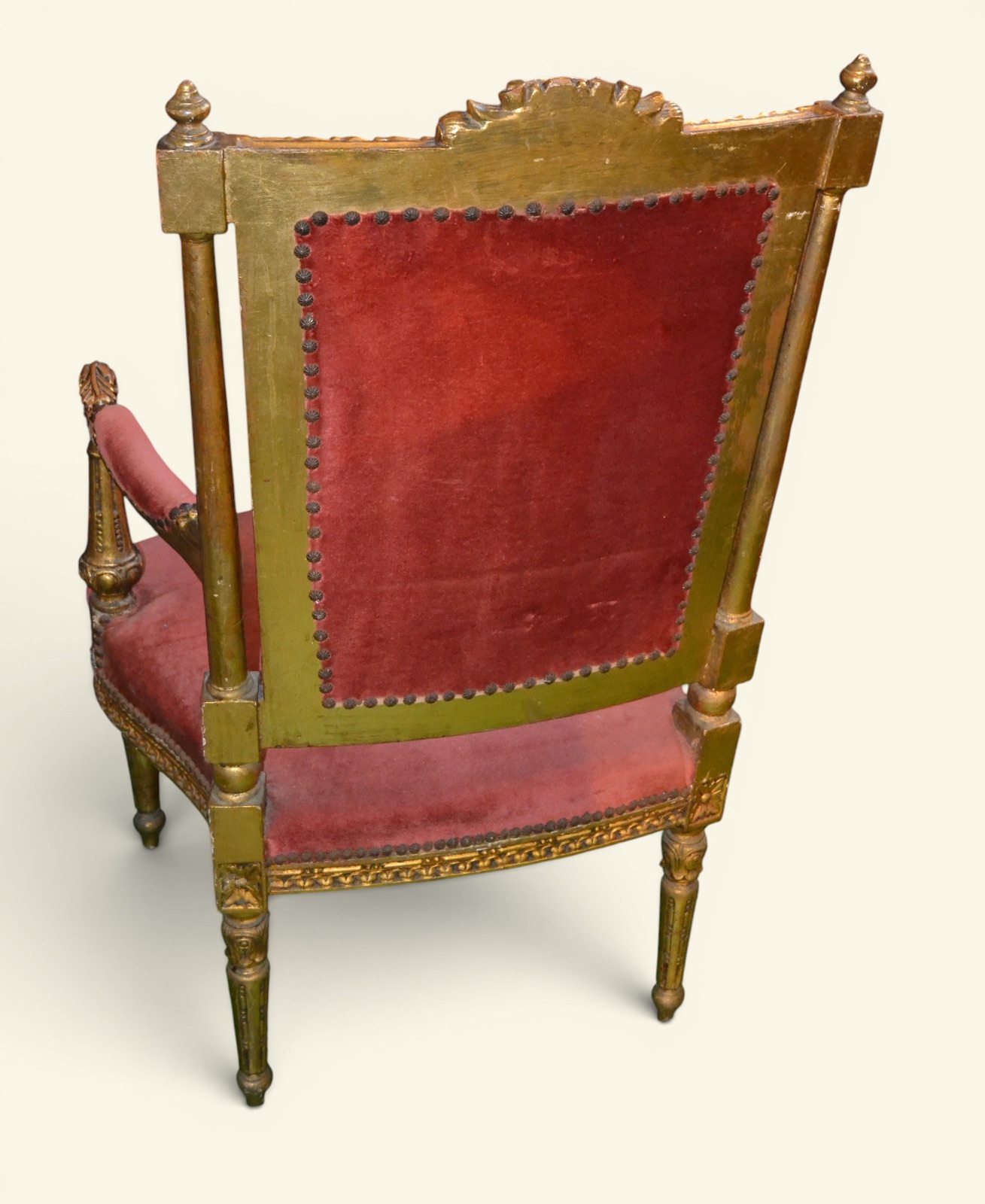Pair of Theatrical Gilt Chairs