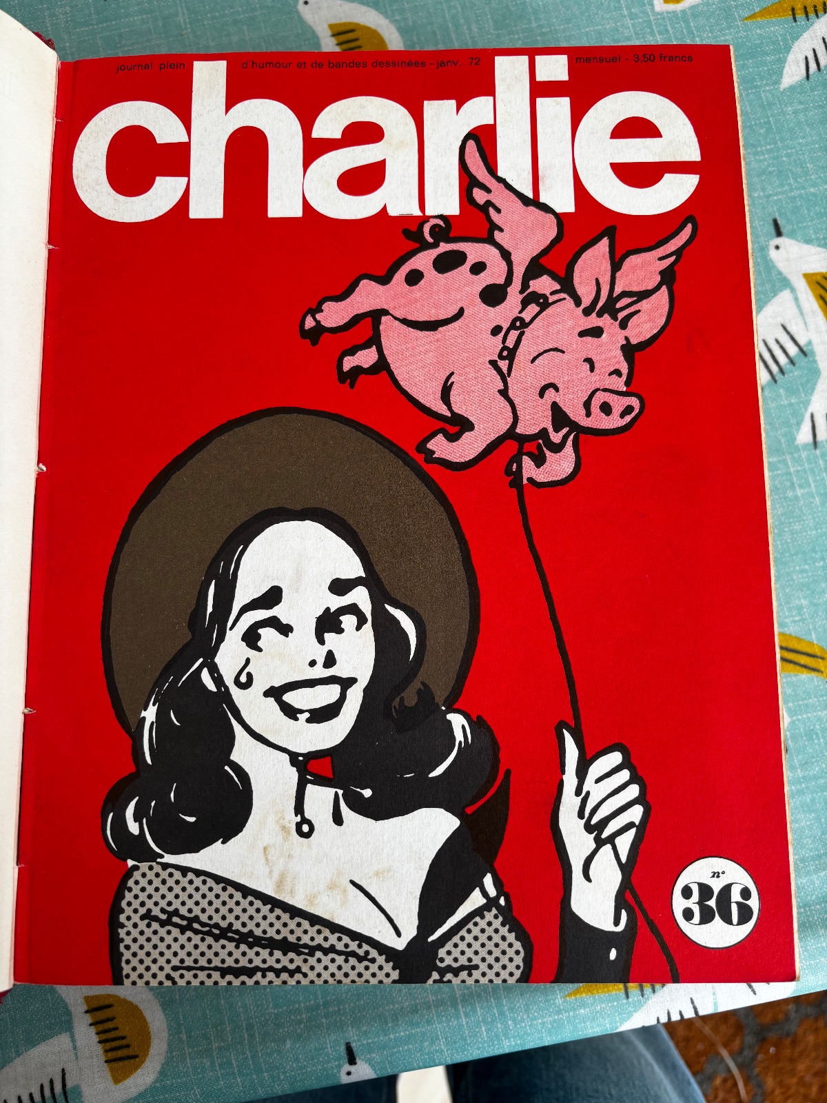 Charlie Hebdo Political French Satire comic compilation